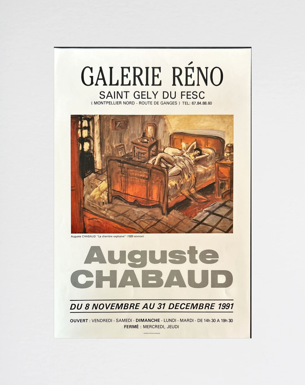 Galerie Réno, Auguste CHABAUD