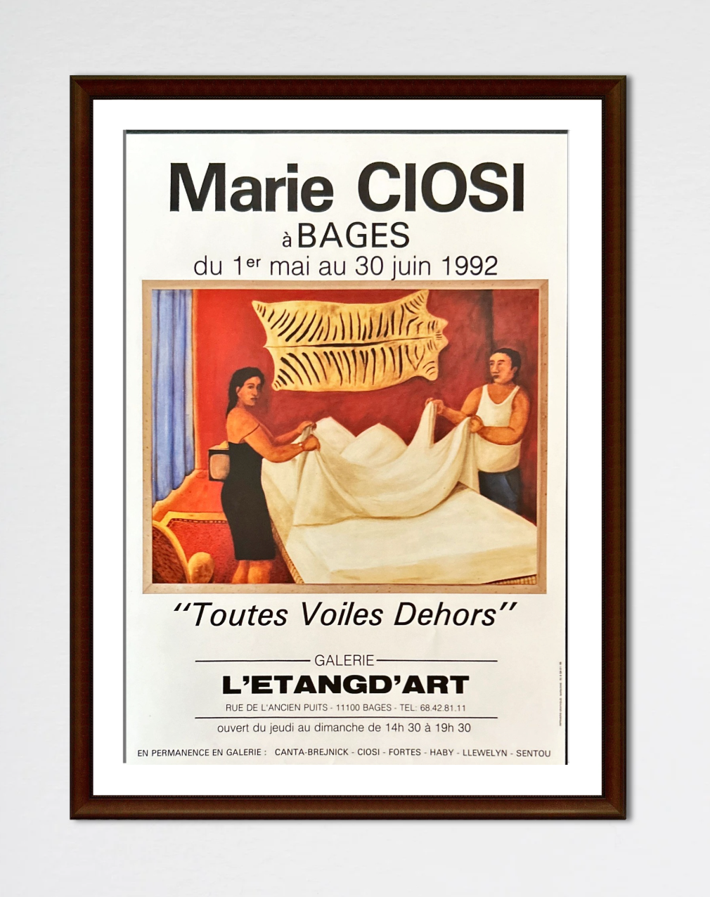 Galerie L'Etangd' Art, Marie CIOSI