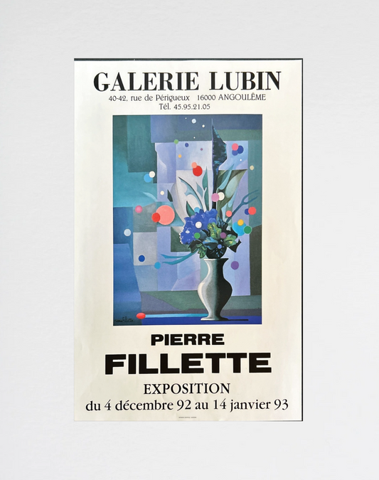 Galerie Lubin, Pierre FILLETTE